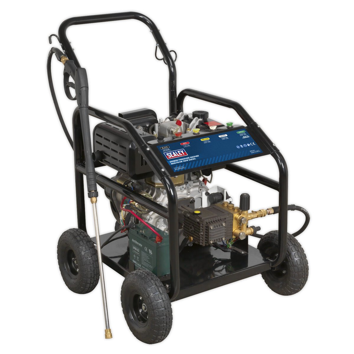 Pressure Washer 290bar 900L/hr 10hp Diesel