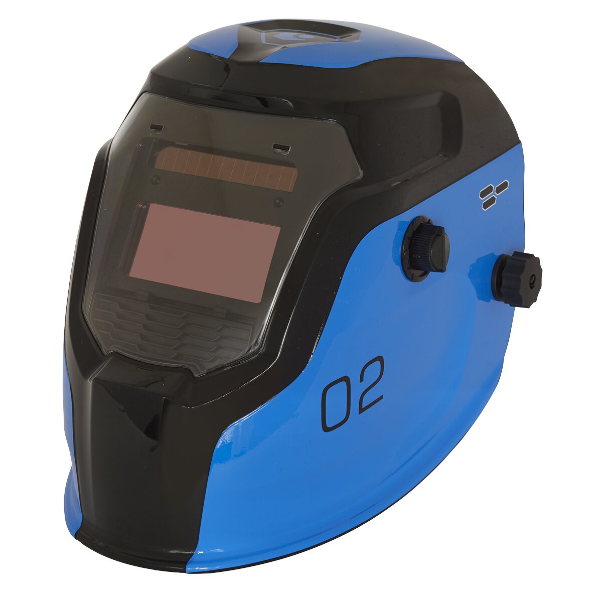 Auto Darkening Welding Helmet Shade 9-13 - Blue