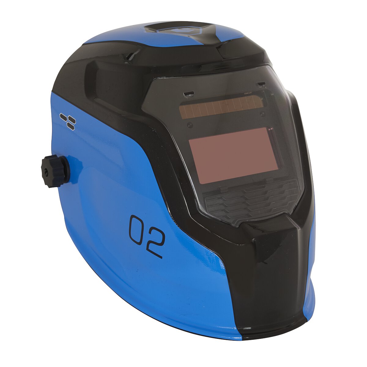 Auto Darkening Welding Helmet Shade 9-13 - Blue