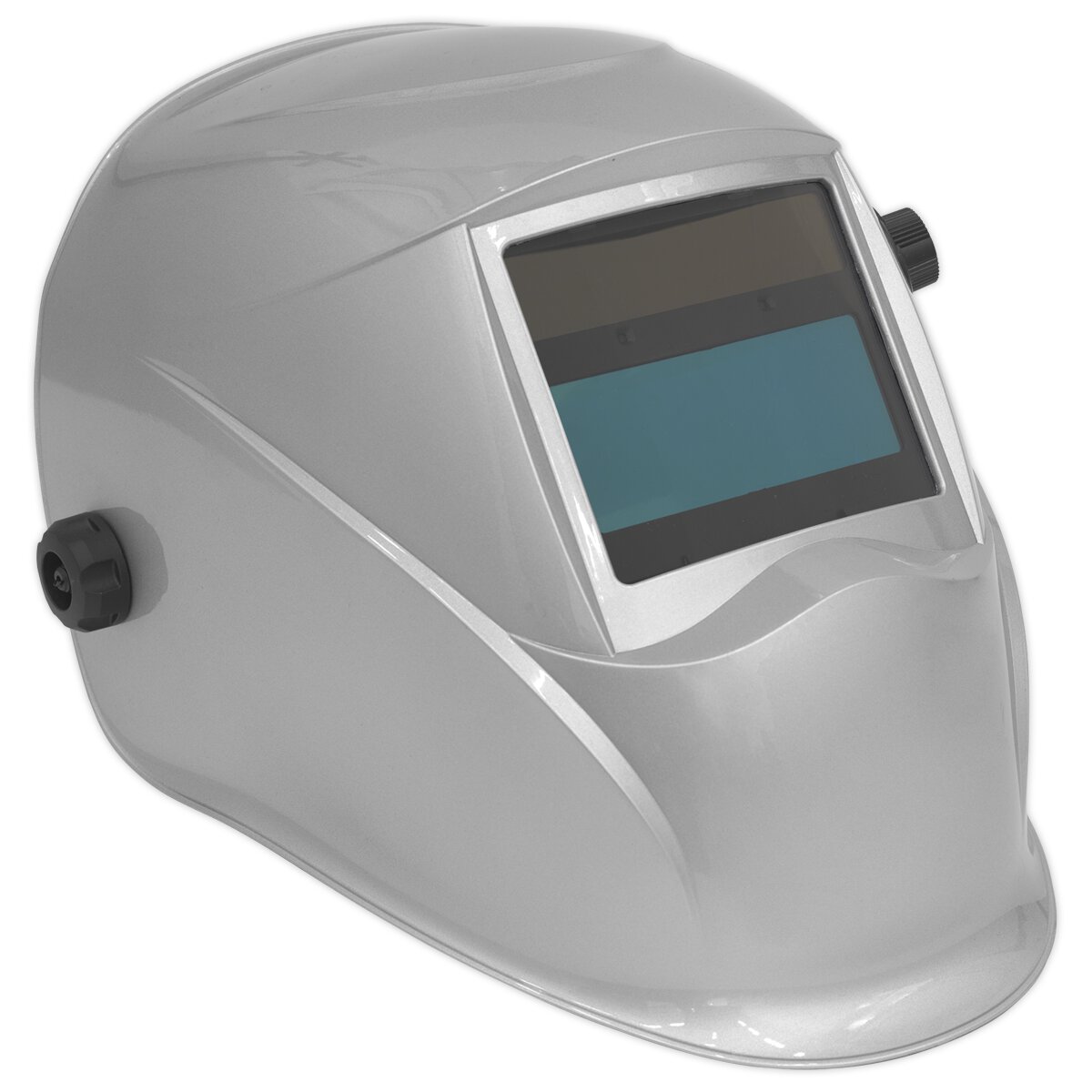 Welding Helmet Auto Darkening Shade 9-13 - Silver