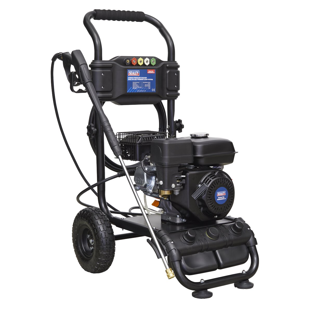 Pressure Washer 220bar 540L/hr 6.5hp Petrol