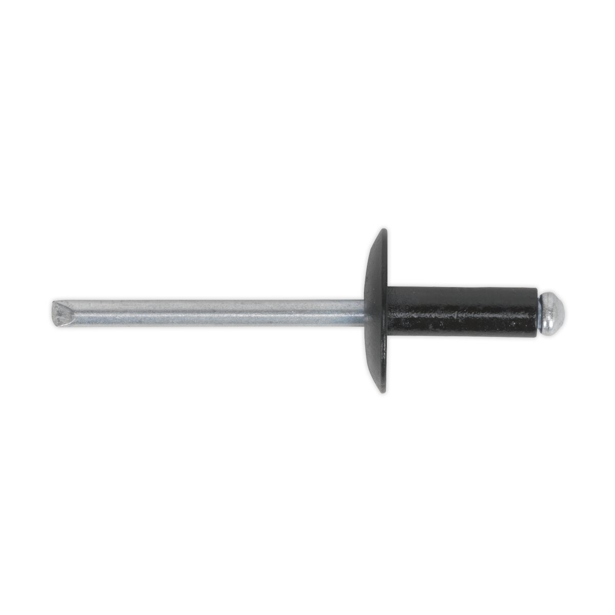 Aluminium Rivet Black Large Flange 4.8 x 14mm Pack of 200