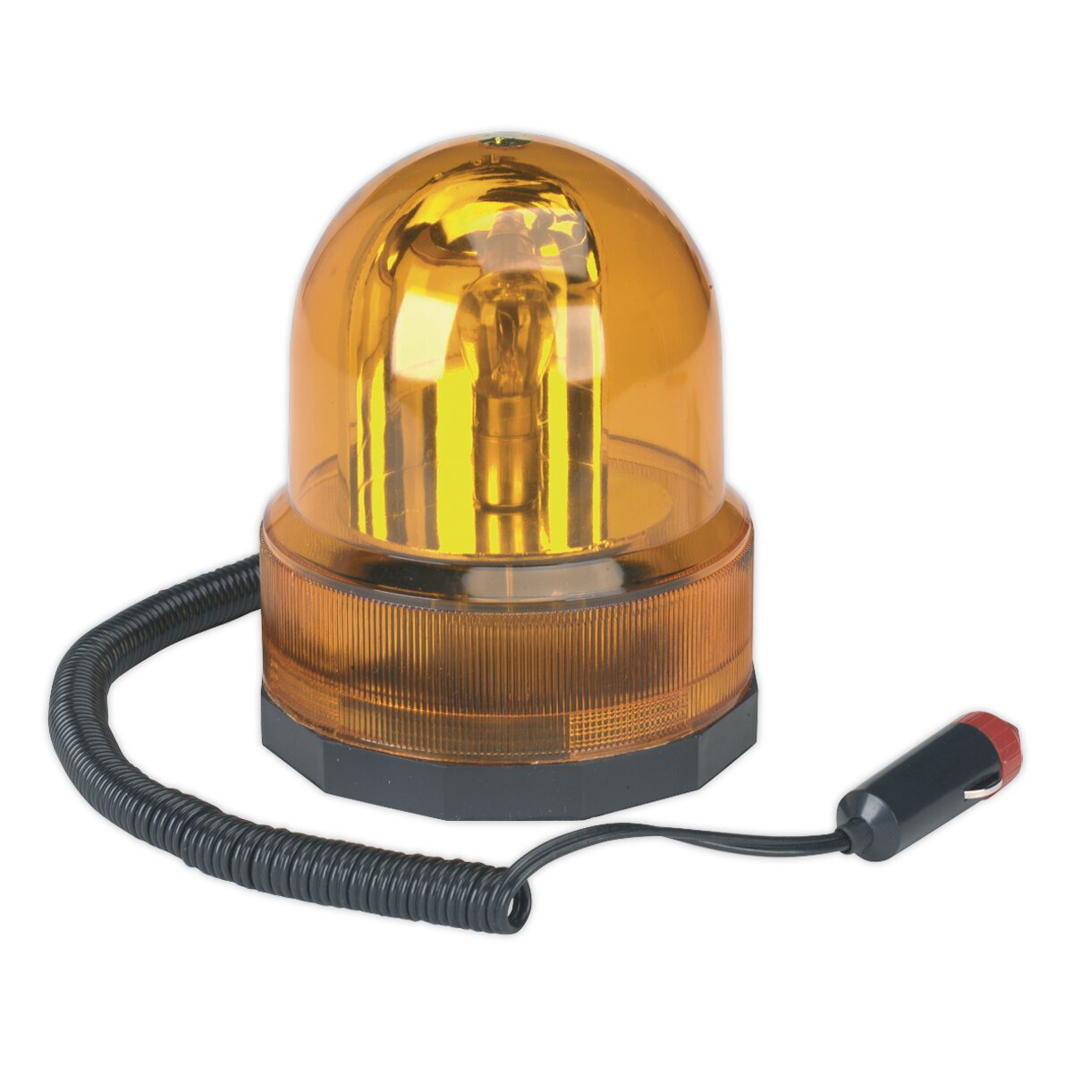Rotating Amber Beacon 12V Magnetic Base