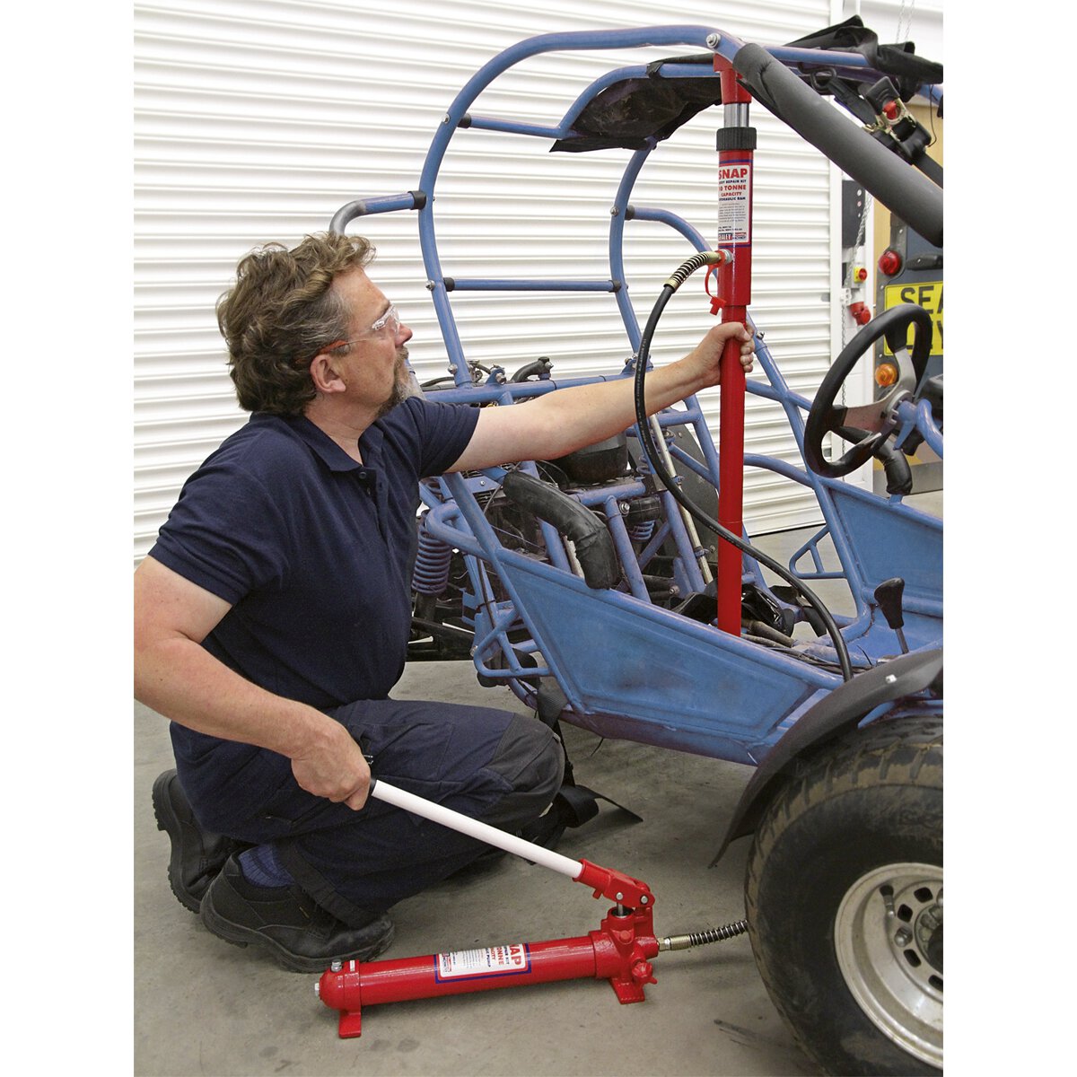 Hydraulic Body Repair Kit 10tonne Snap Type