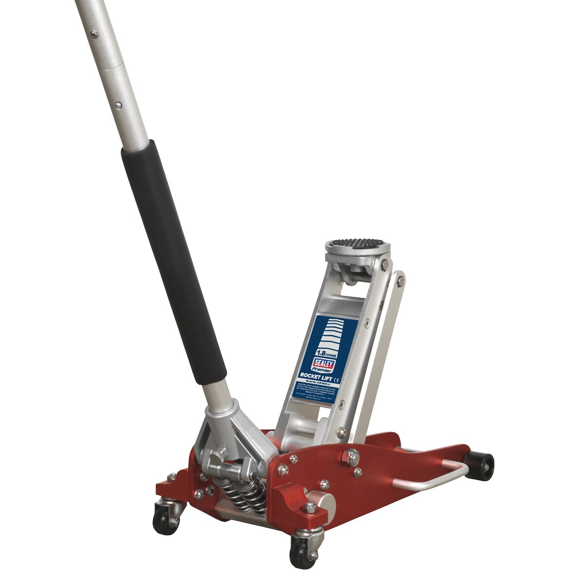 Trolley Jack 1.8tonne Low Entry Aluminium Rocket Lift