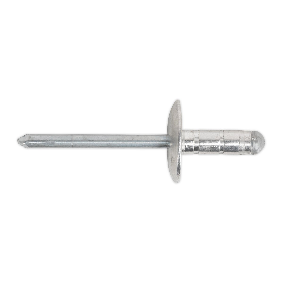 Aluminium Multi-Grip Rivet Large Flange 4.8 x 13mm Pack of 200