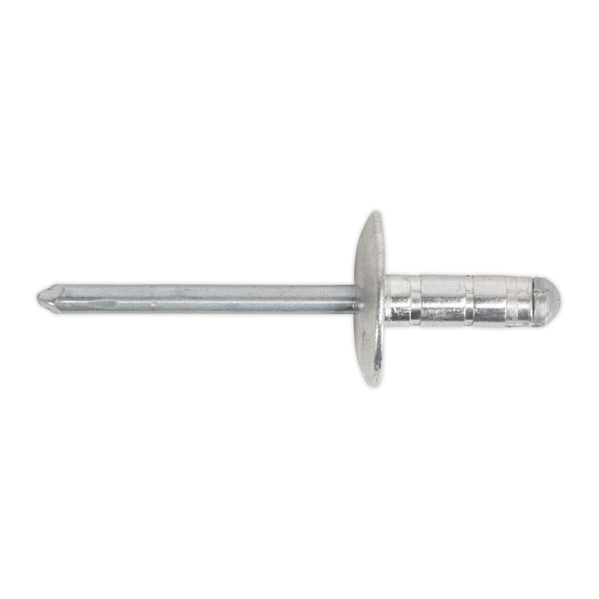 Aluminium Multi-Grip Rivet Large Flange 4.8 x 27mm Pack of 100