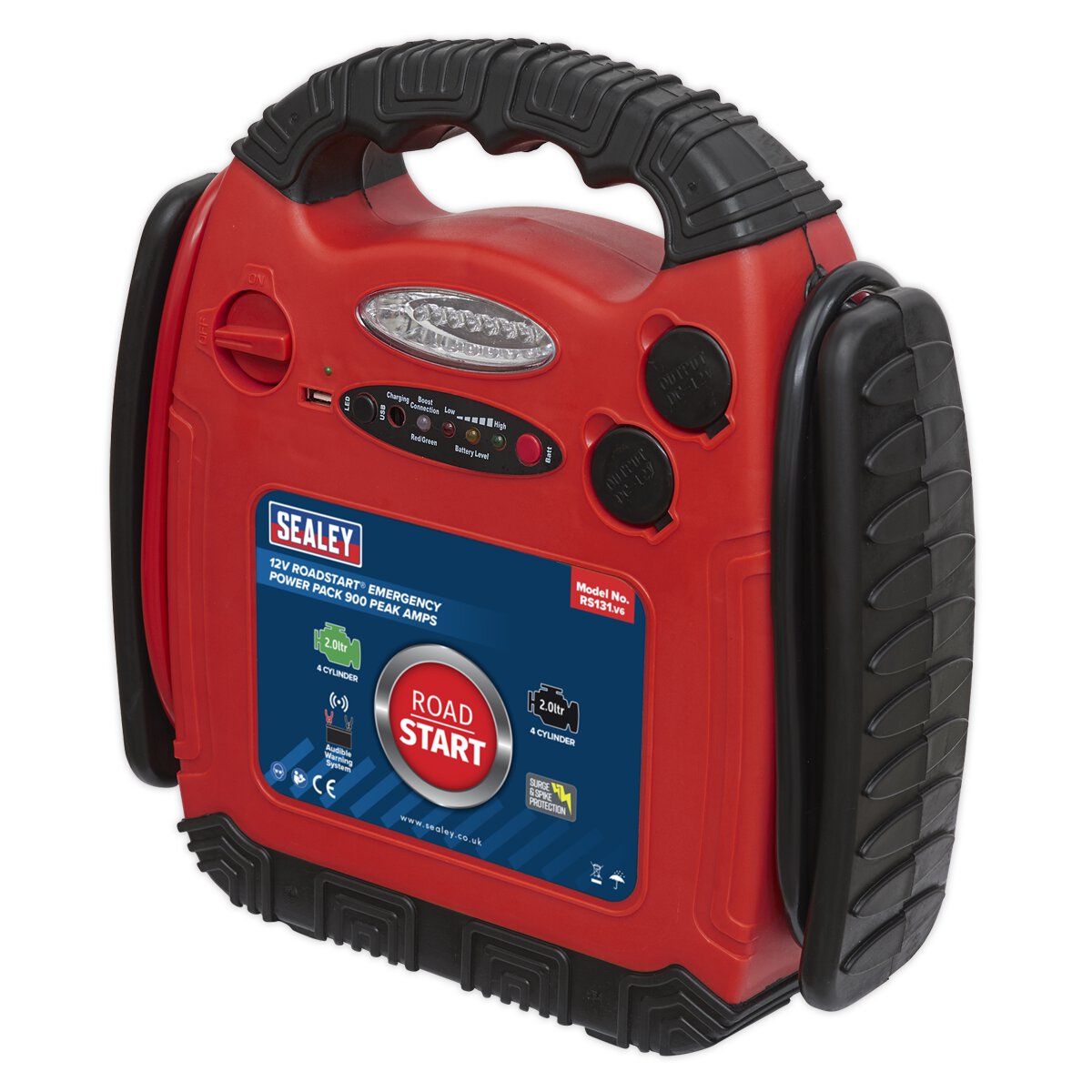 RoadStart® Emergency Power Pack 12V 900 Peak Amps