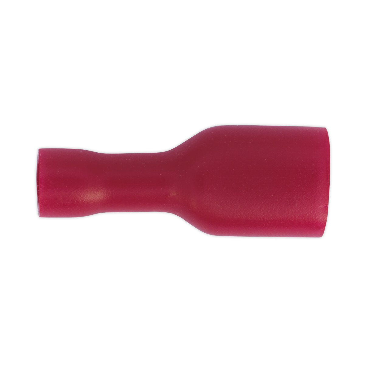 Fully Insulated Terminal 6.3mm Female Red Pack of 100
