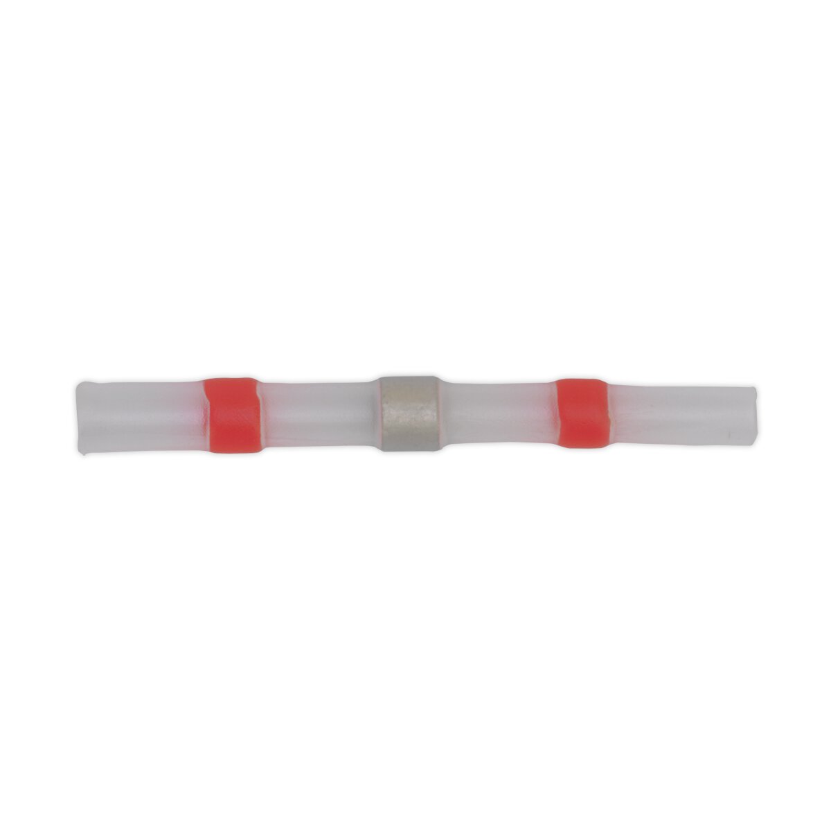 Heat Shrink Butt Connector Solder Terminal 22-18 AWG Red Pack of 25