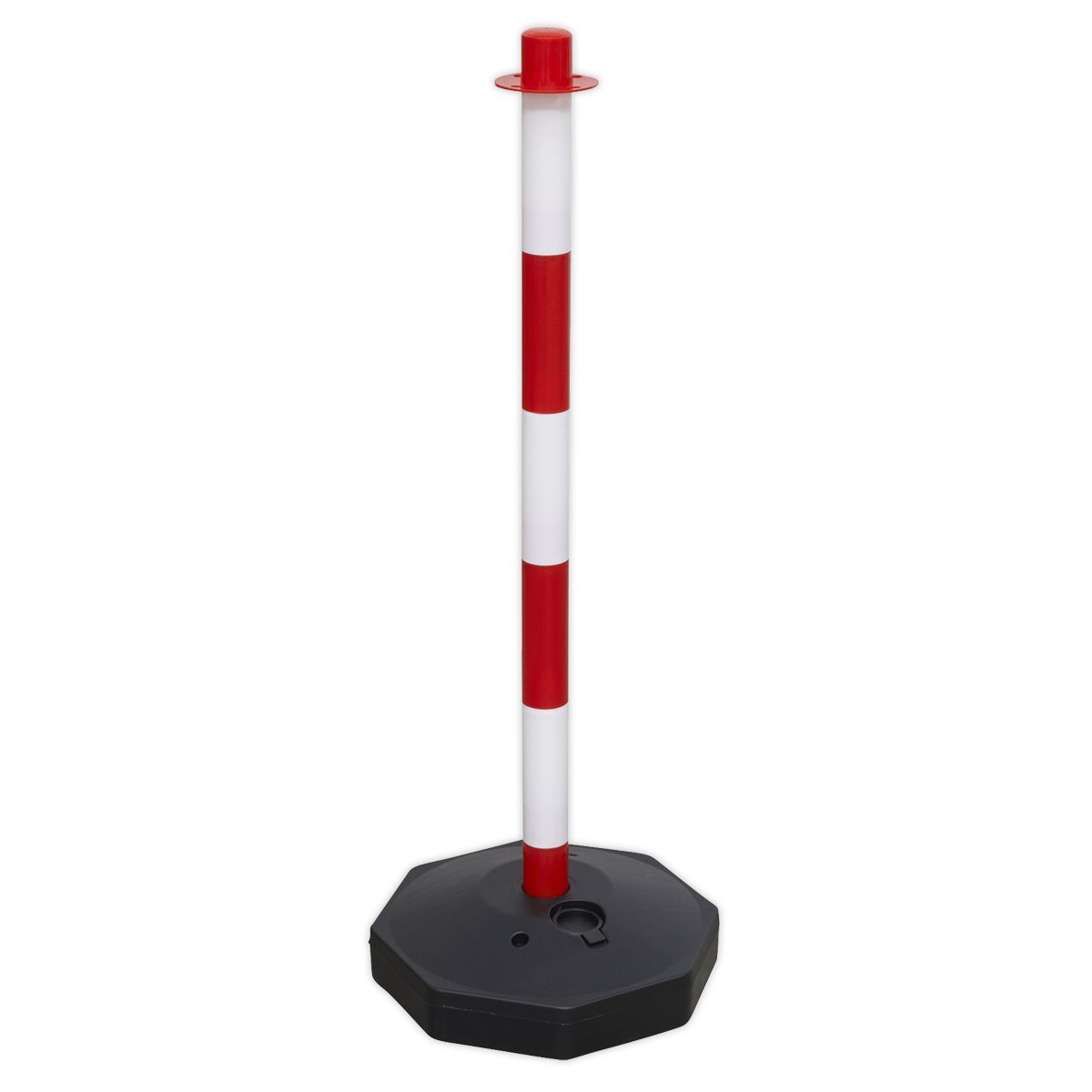 Red/White Post with Base