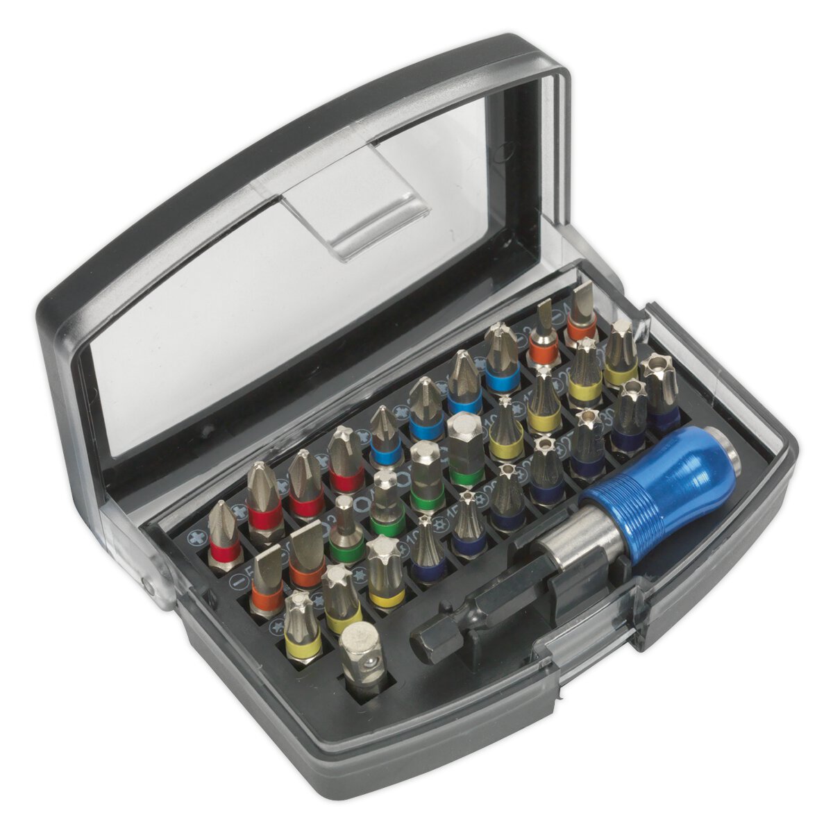 Power Tool Bit Set 32pc Colour-Coded S2