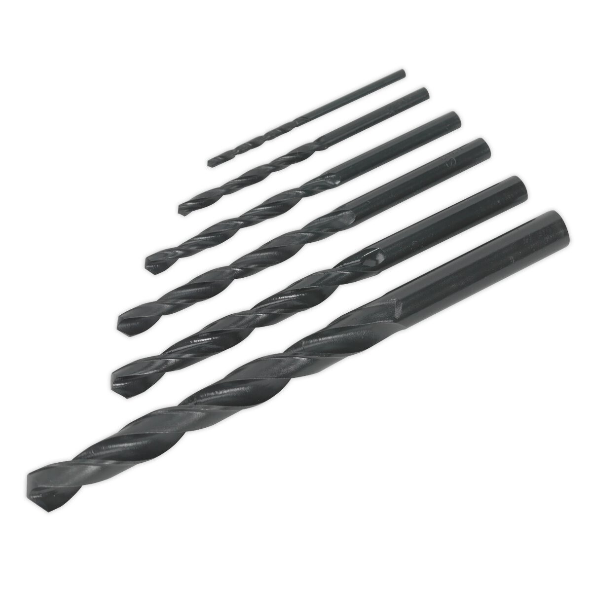 HSS Drill Bit Set 6pc DIN 338