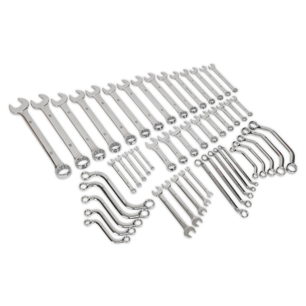 Multipurpose Spanner Set 50pc Metric