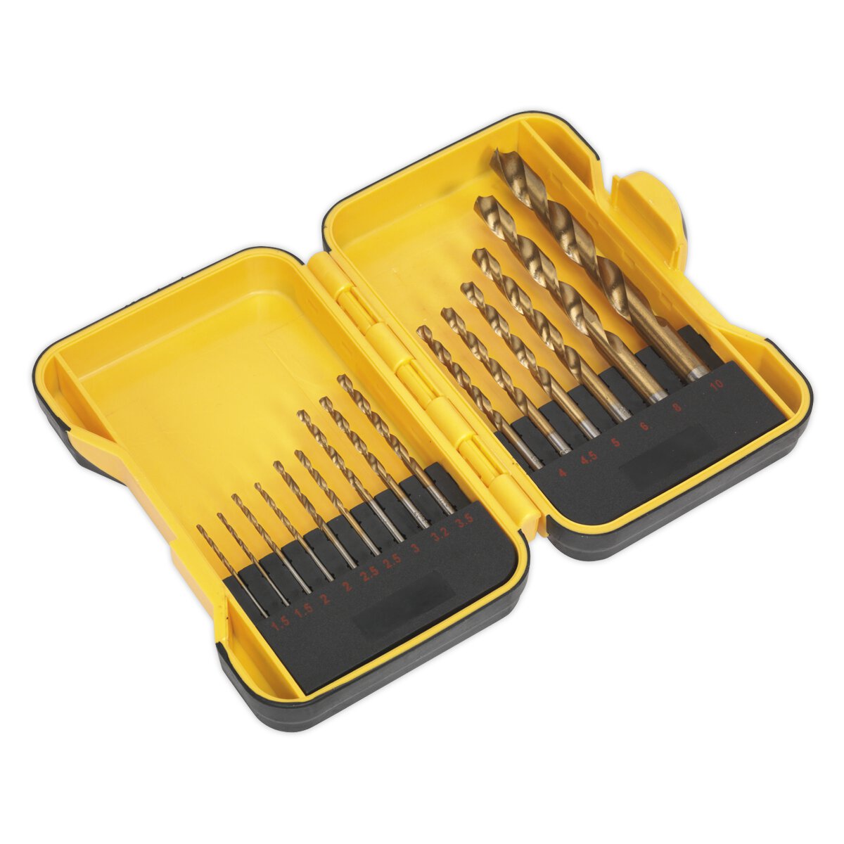 HSS Roll Forged Drill Bit Set 15pc