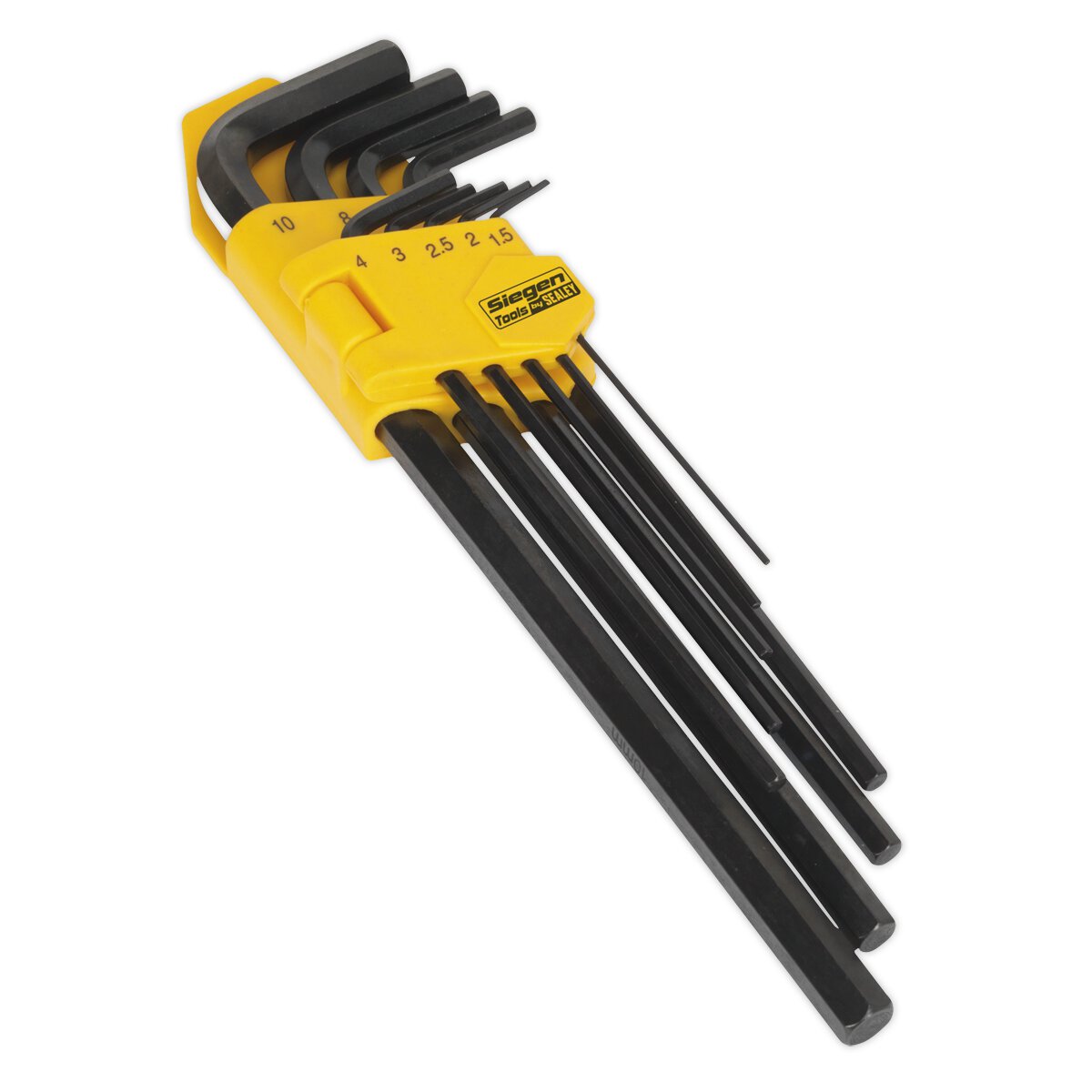 Hex Key Set 9pc Extra Long Metric