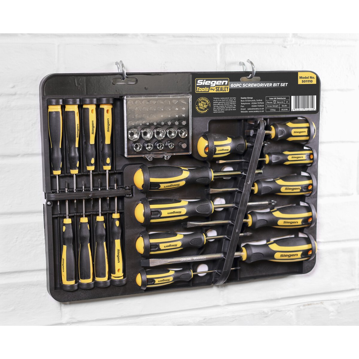 Screwdriver Bit Set 60pc