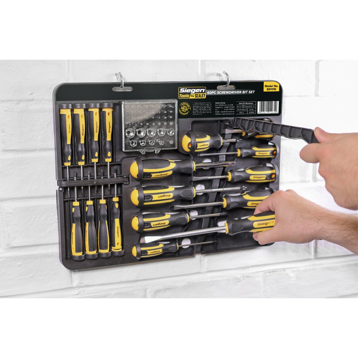 Screwdriver Bit Set 60pc