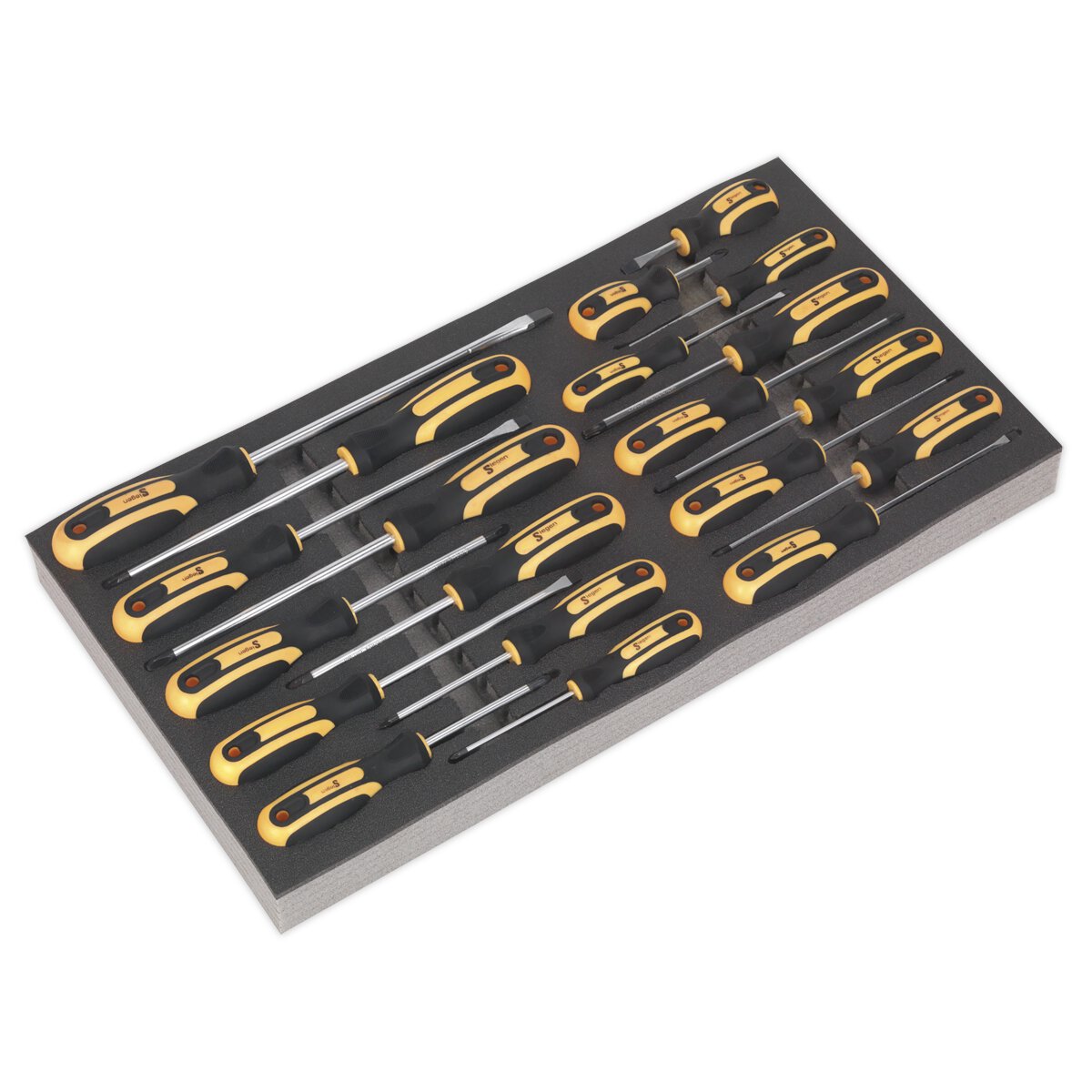 Tool Tray with Screwdriver Set 20pc