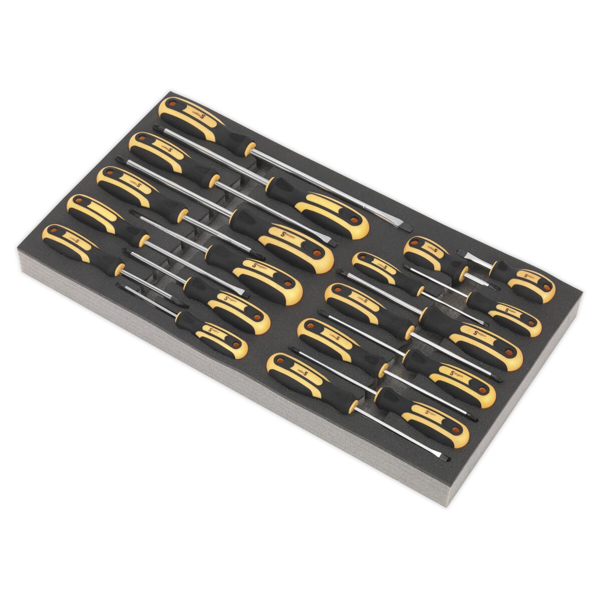 Tool Tray with Screwdriver Set 20pc