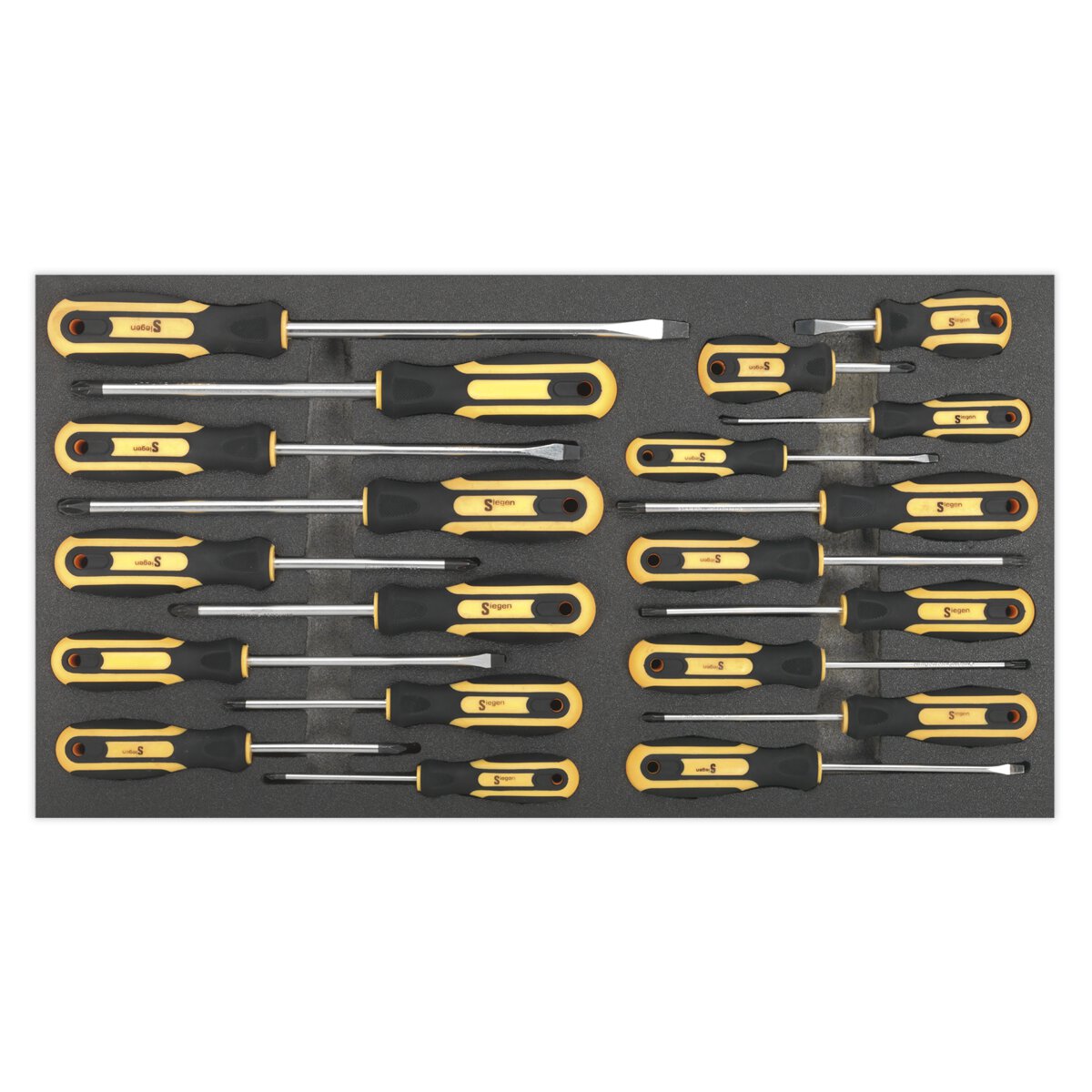 Tool Tray with Screwdriver Set 20pc
