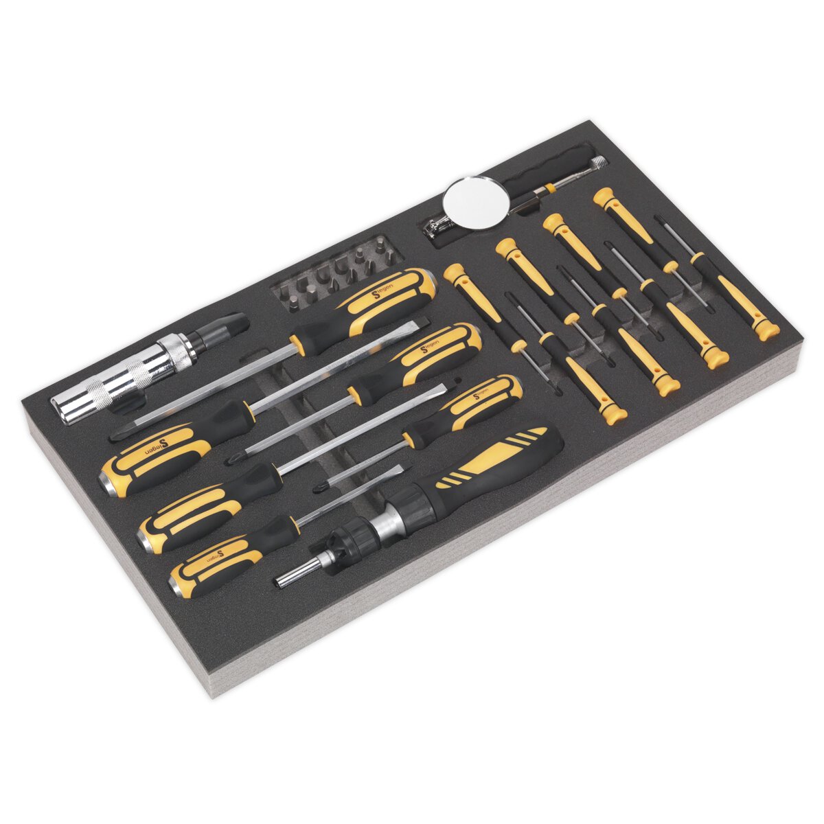 Tool Tray with Screwdriver Set 36pc