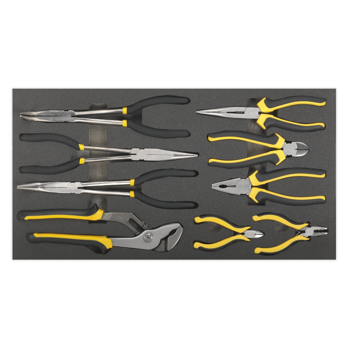 Tool Tray with Pliers Set 9pc