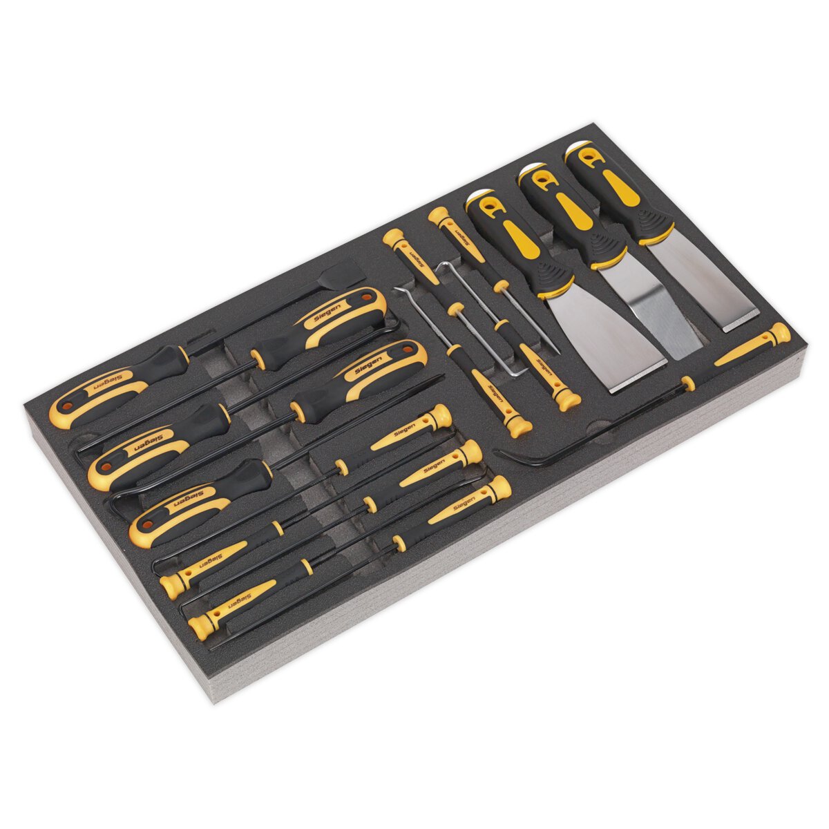 Tool Tray with Hook & Scraper Set 18pc
