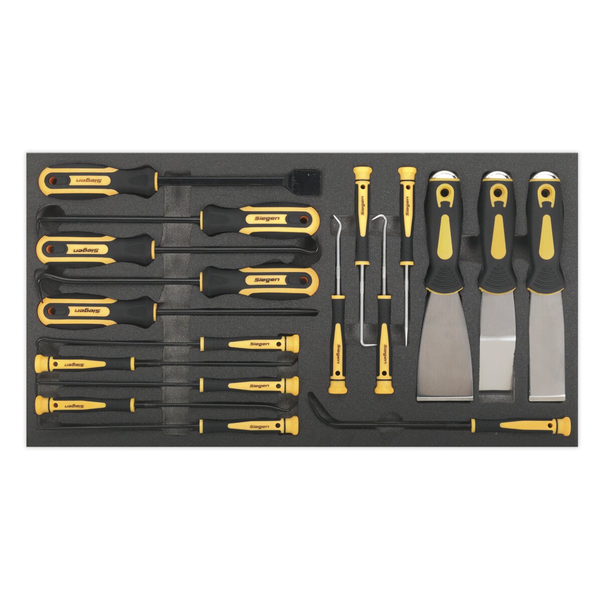 Tool Tray with Hook & Scraper Set 18pc