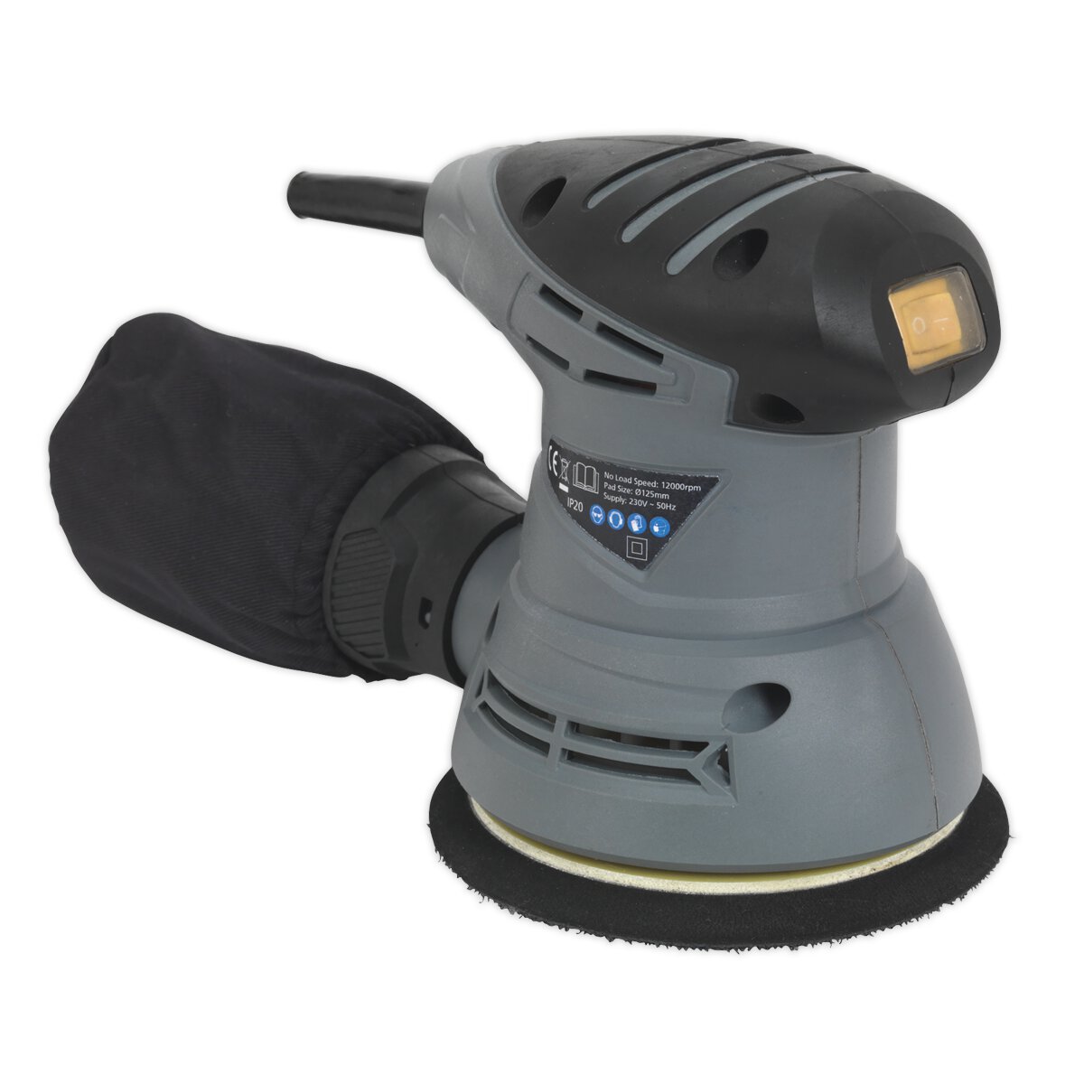 Dual Action Palm Sander Ø125mm 240W/230V