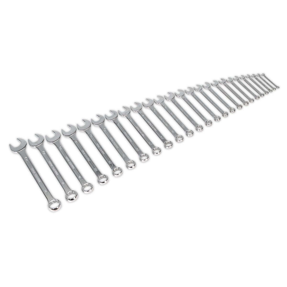 Combination Spanner Set 25pc Jumbo Metric