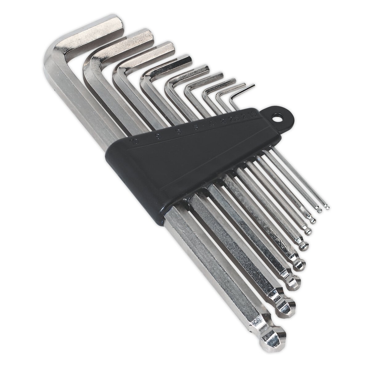 Ball-End Hex Key Set 9pc Metric