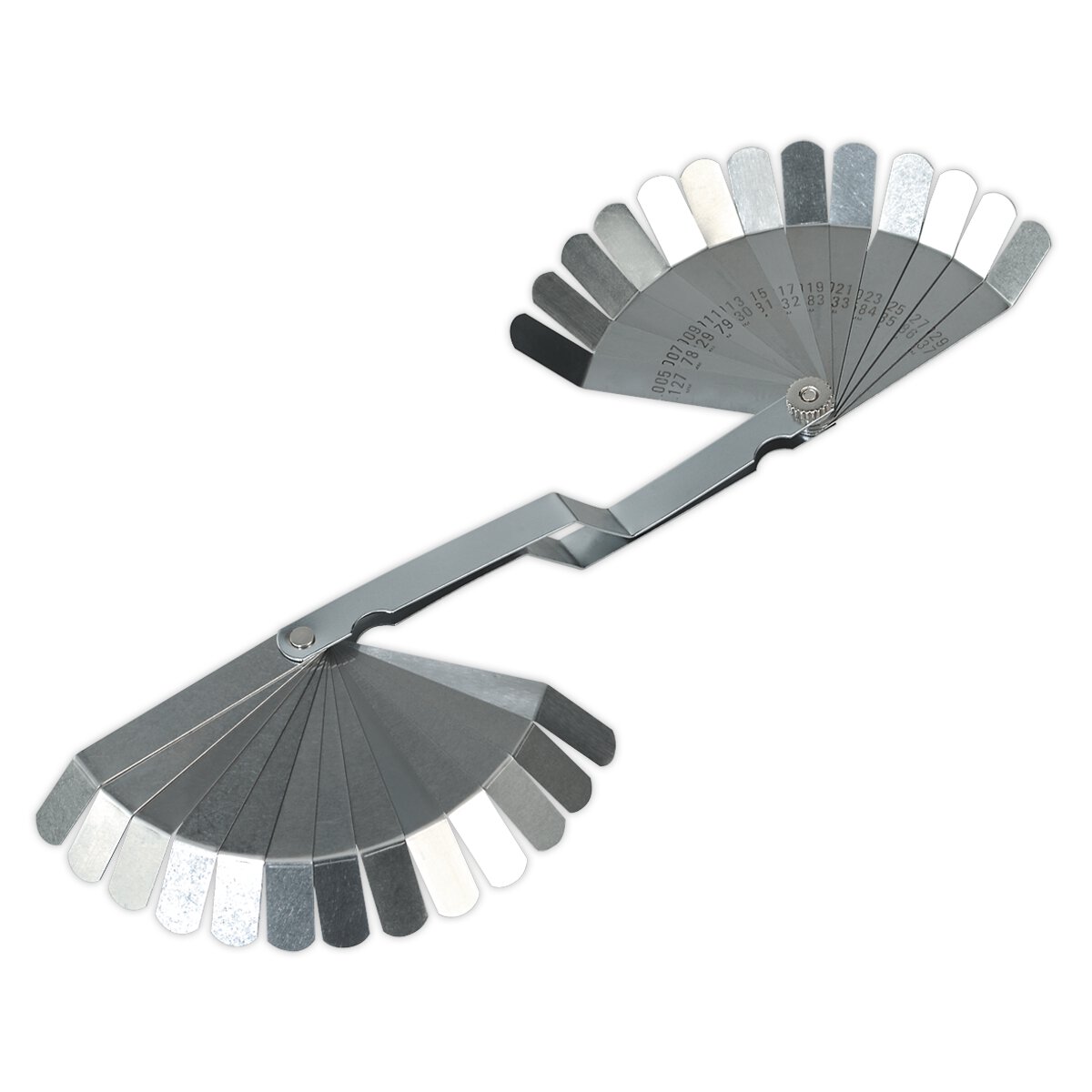 Feeler Gauge 26 Blade Offset - Dual Marked