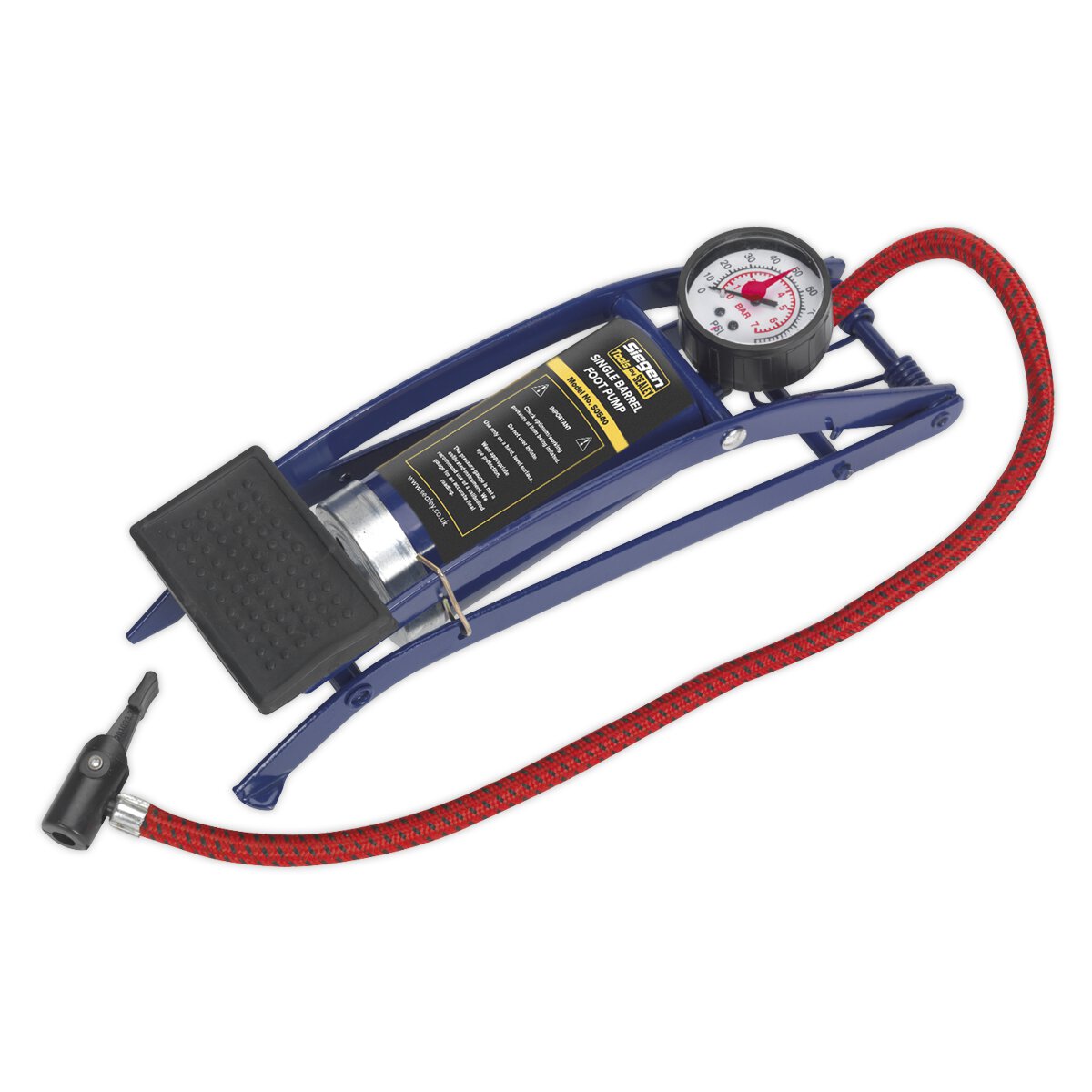 Foot Pump Single Barrel