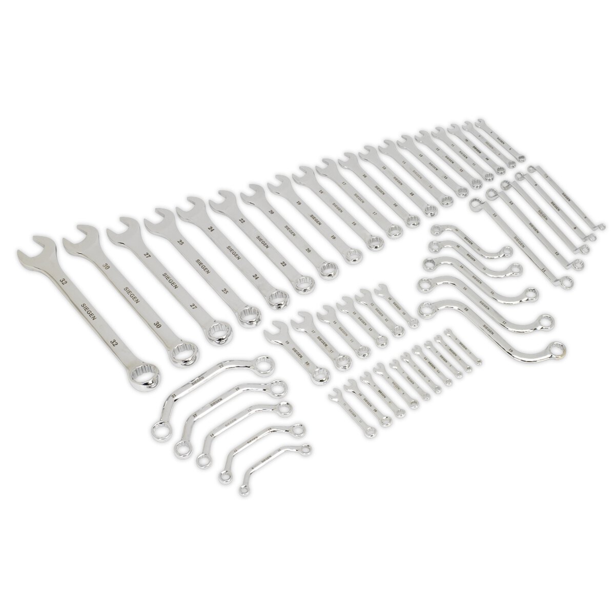 Multipurpose Spanner Set 50pc Metric