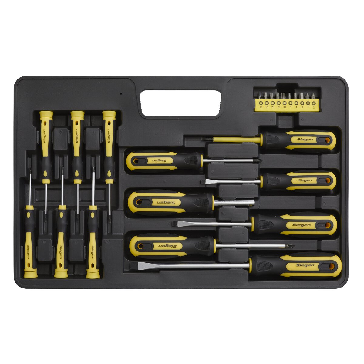 Soft Grip Screwdriver & Bit Set 23pc