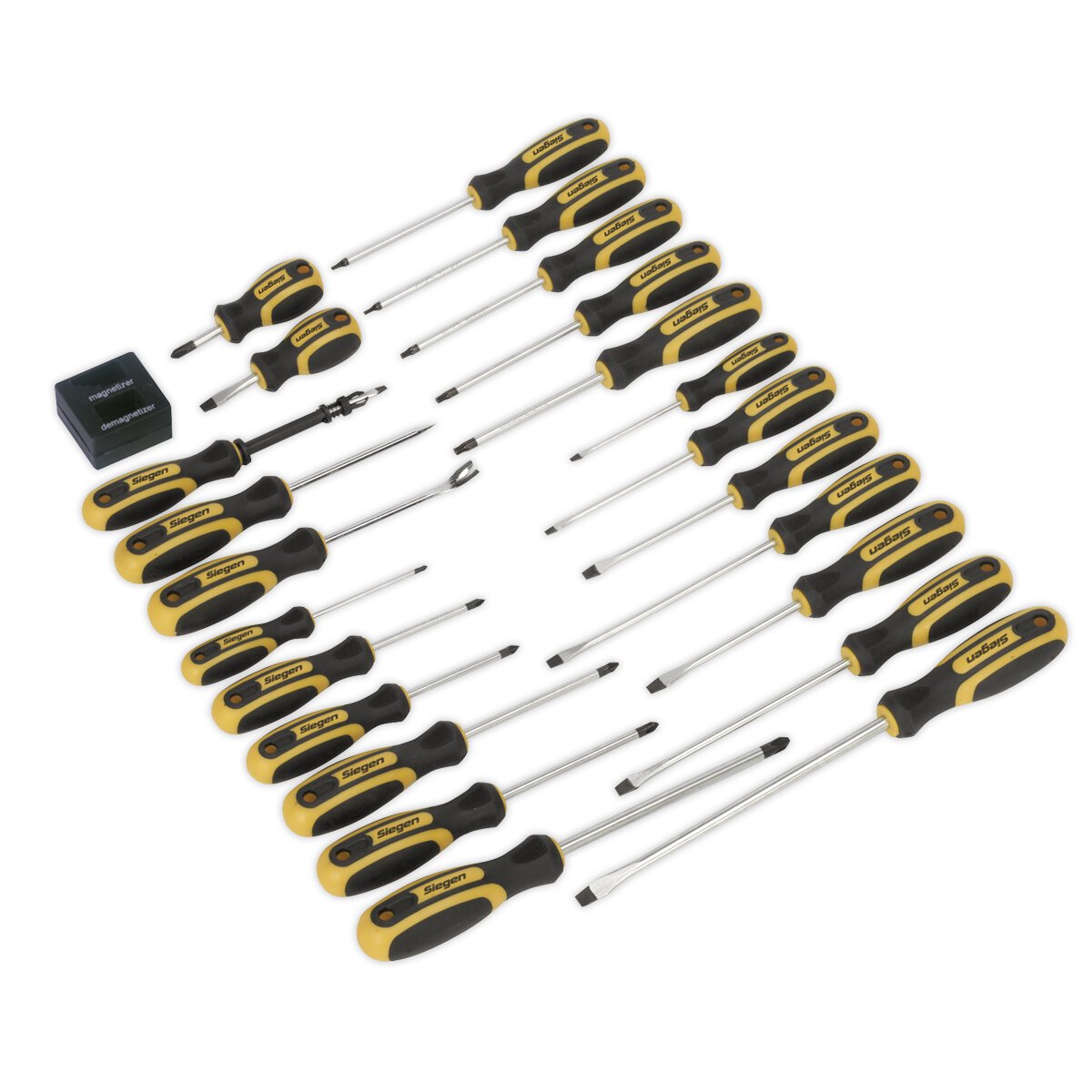 Soft Grip Screwdriver Set 24pc