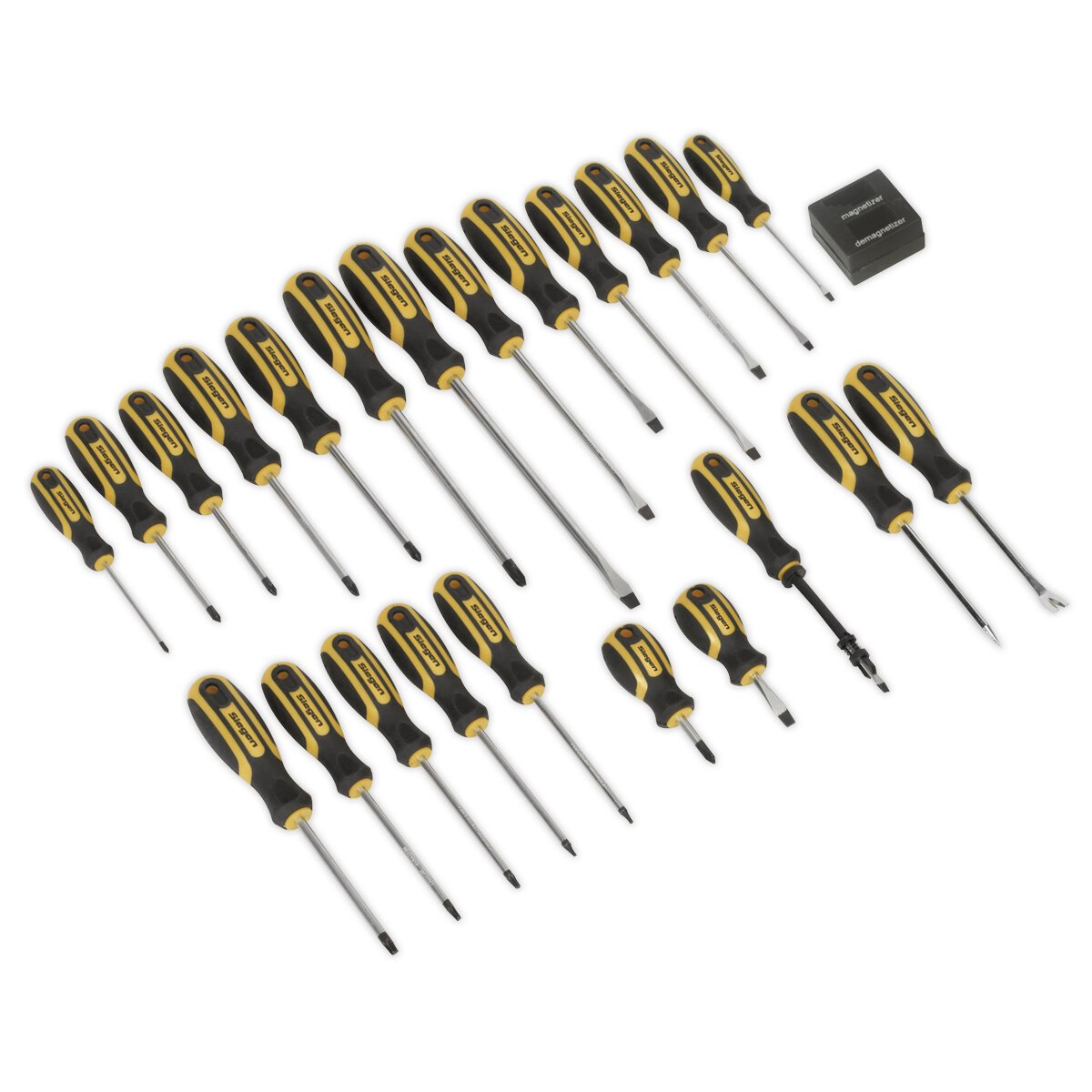 Soft Grip Screwdriver Set 24pc