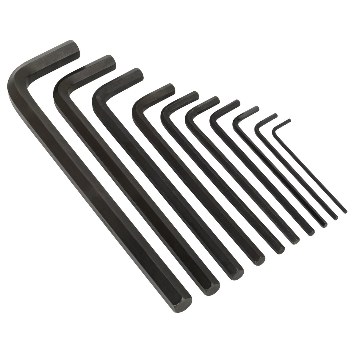 Extra Long Hex Key Set 10pc Metric