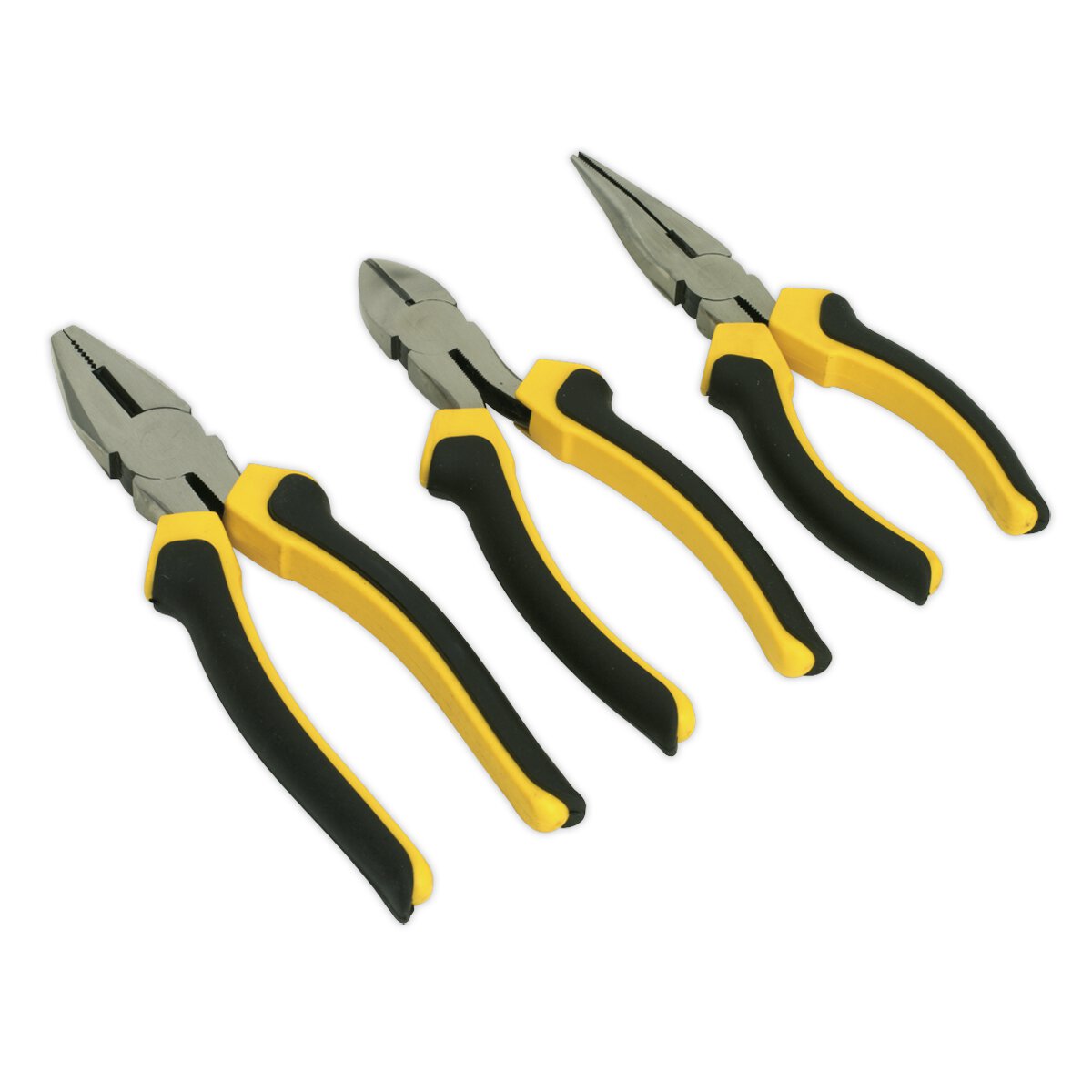 Comfort Grip Pliers Set 3pc