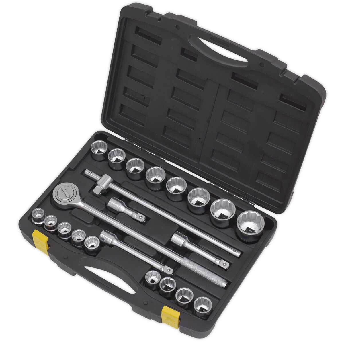 Socket Set 22pc 3/4"Sq Drive 12pt Metric