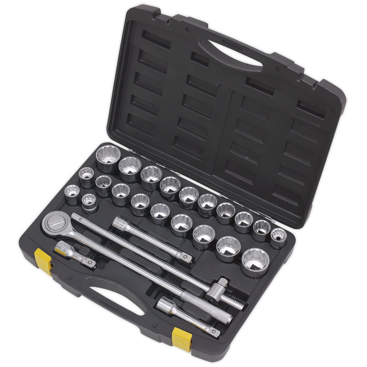 Socket Set 26pc 3/4"Sq Drive 12pt Metric/Imperial