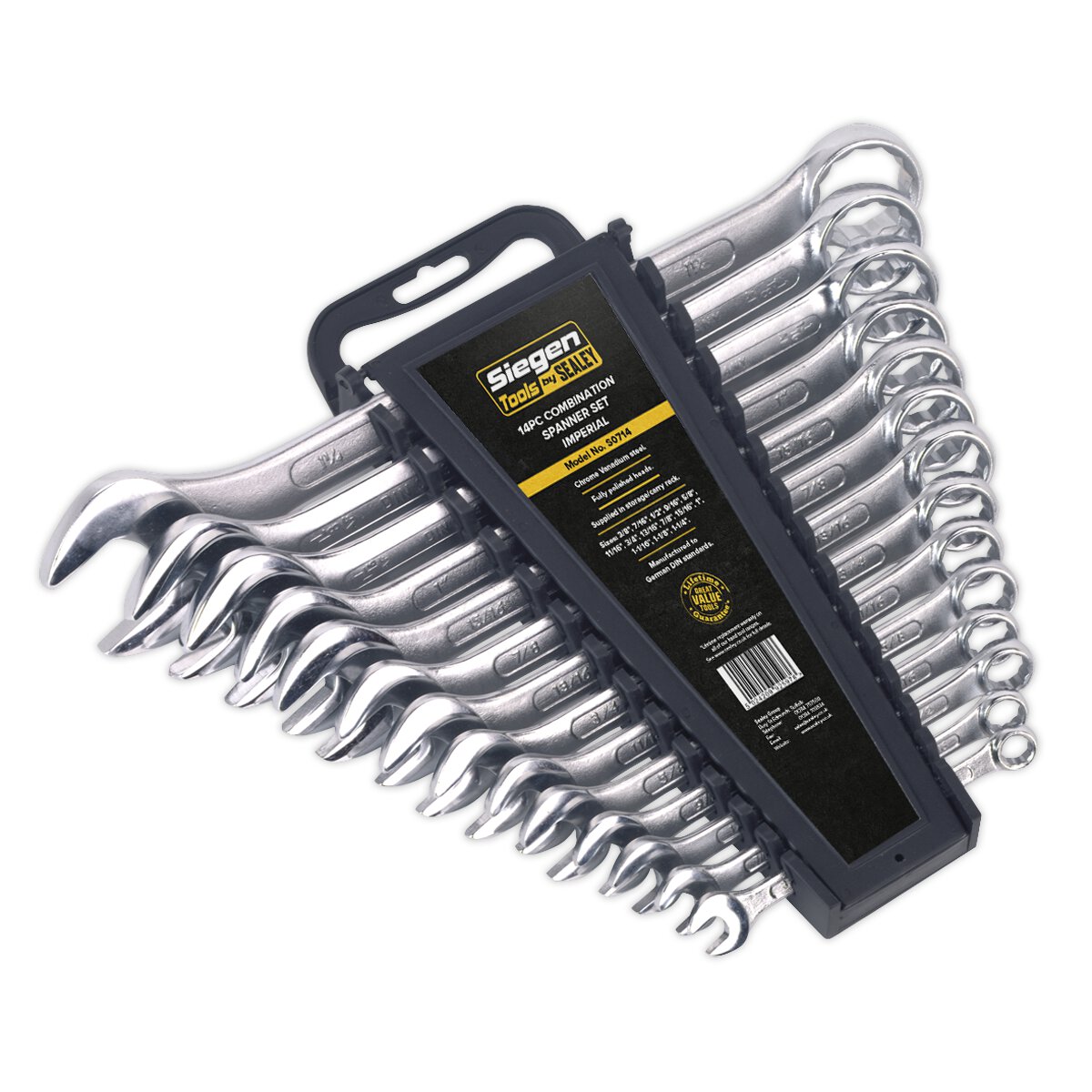 Combination Spanner Set 14pc Imperial