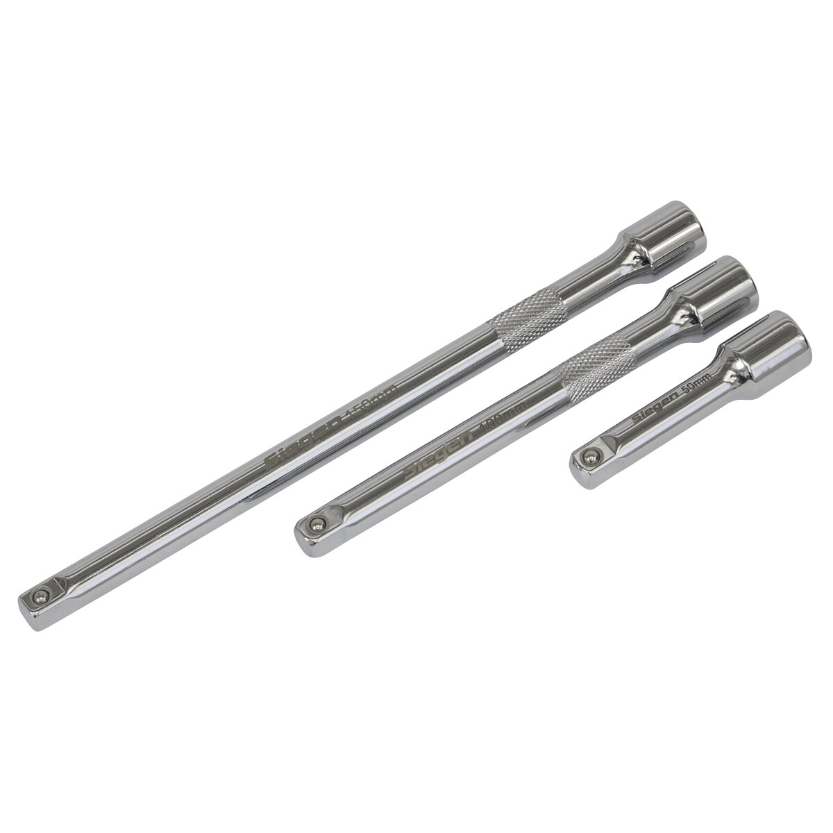 Extension Bar Set 3pc 1/4"Sq Drive