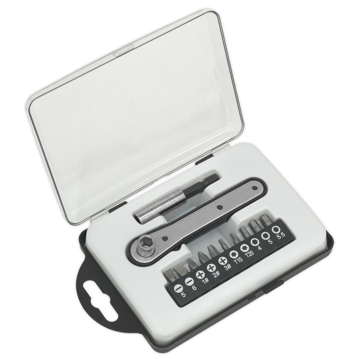 Ratchet Driver Bit Set 12pc