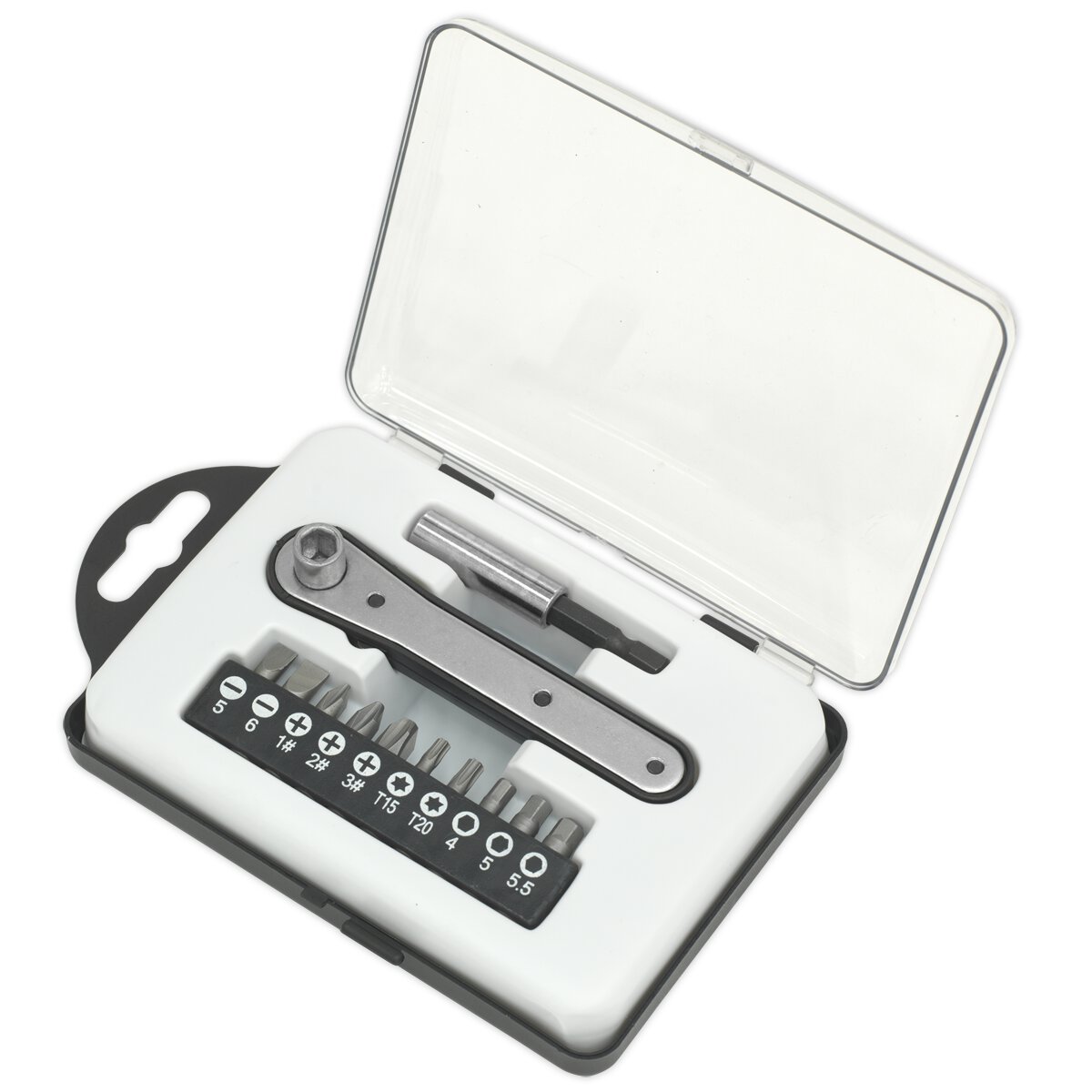 Ratchet Driver Bit Set 12pc