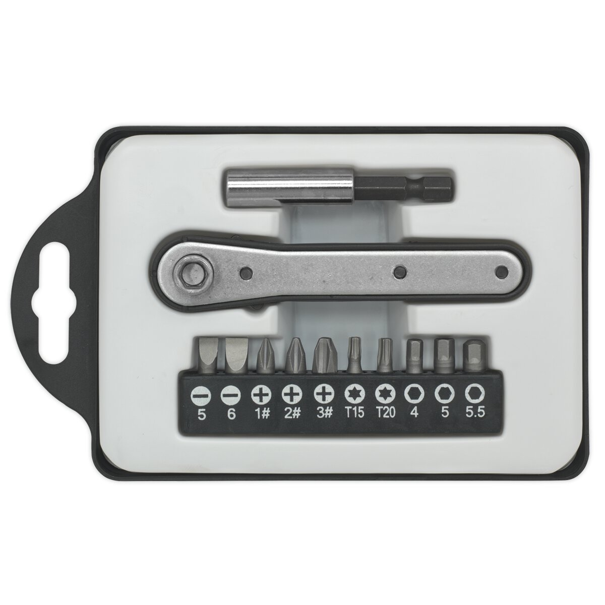 Ratchet Driver Bit Set 12pc