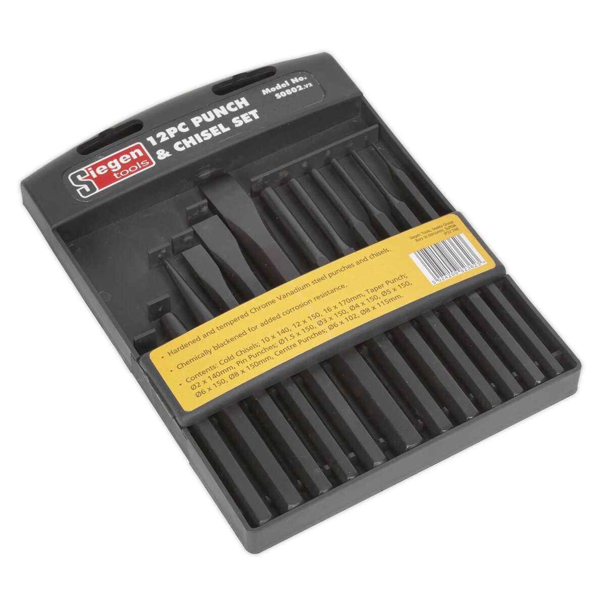 Punch & Chisel Set 12pc
