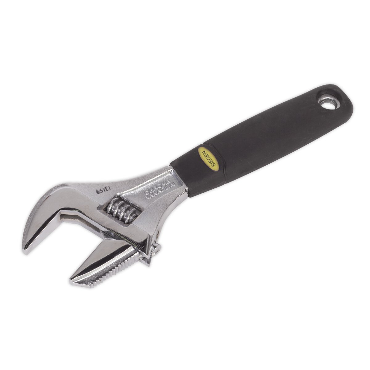 Adjustable Wrench with Extra Wide Jaw Capacity 200mm