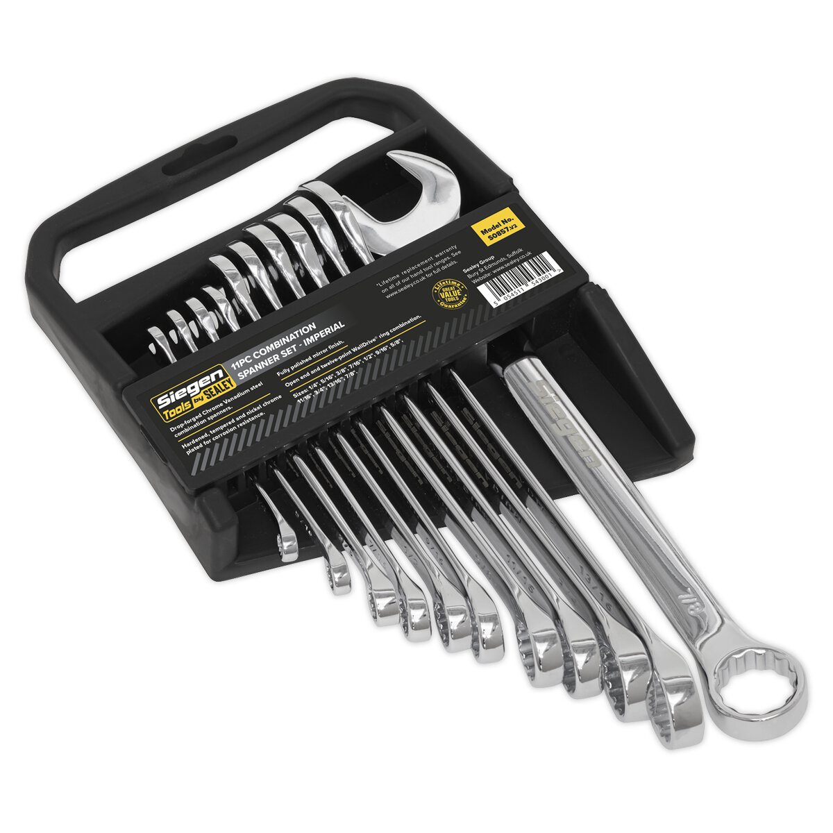 Combination Spanner Set 11pc Imperial